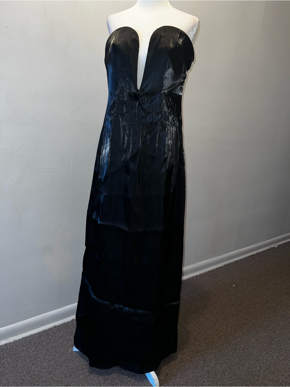 Meshki Chantelle Liquid Satin Midi Dress